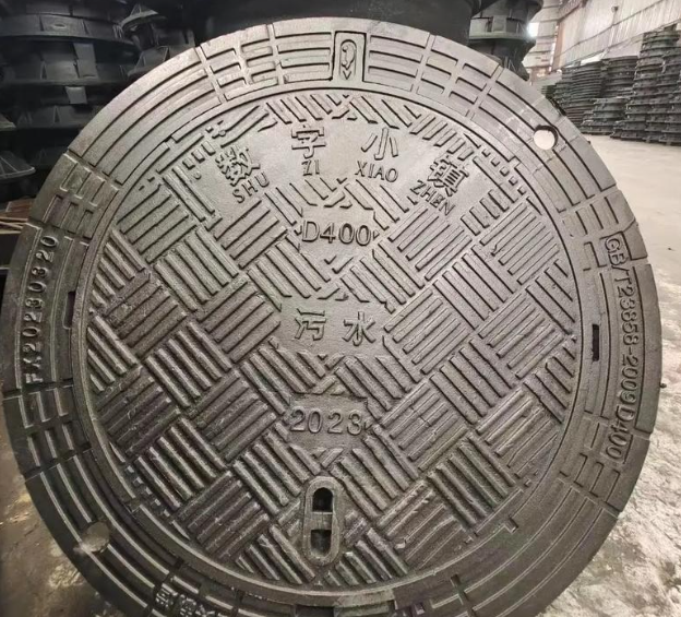 甘南球墨铸铁防沉降井盖展示